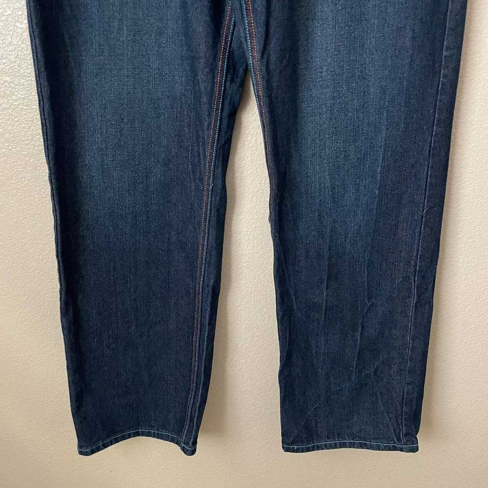 Coogi Vintage Jeans Mens Size 40 Blue Tiger Embro… - image 5