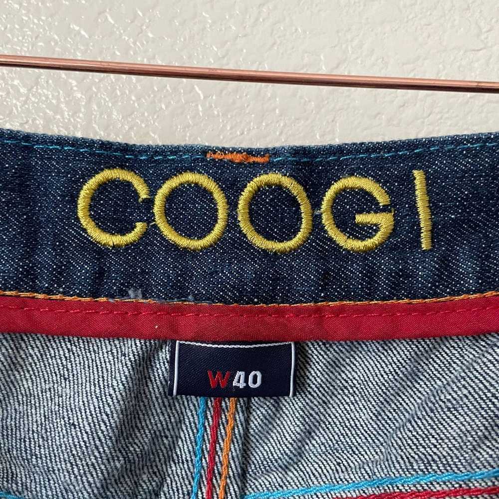 Coogi Vintage Jeans Mens Size 40 Blue Tiger Embro… - image 9