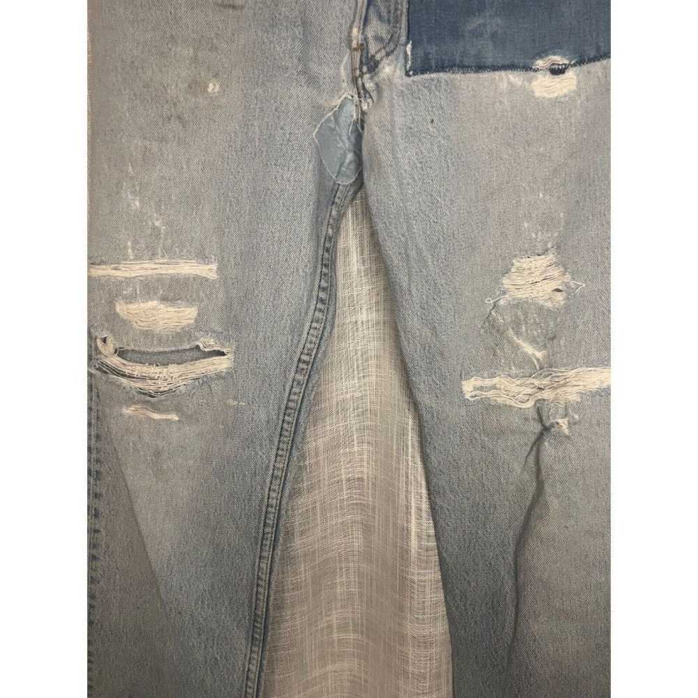 Vintage Levis 501xx Jeans Mens USA Blue Pants Fad… - image 9