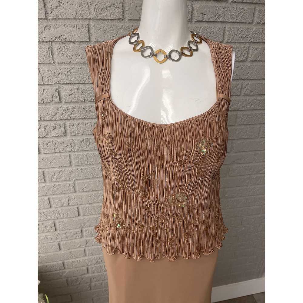 Other Patra Beaded & Sequin Sleeveless Maxi Dress… - image 2