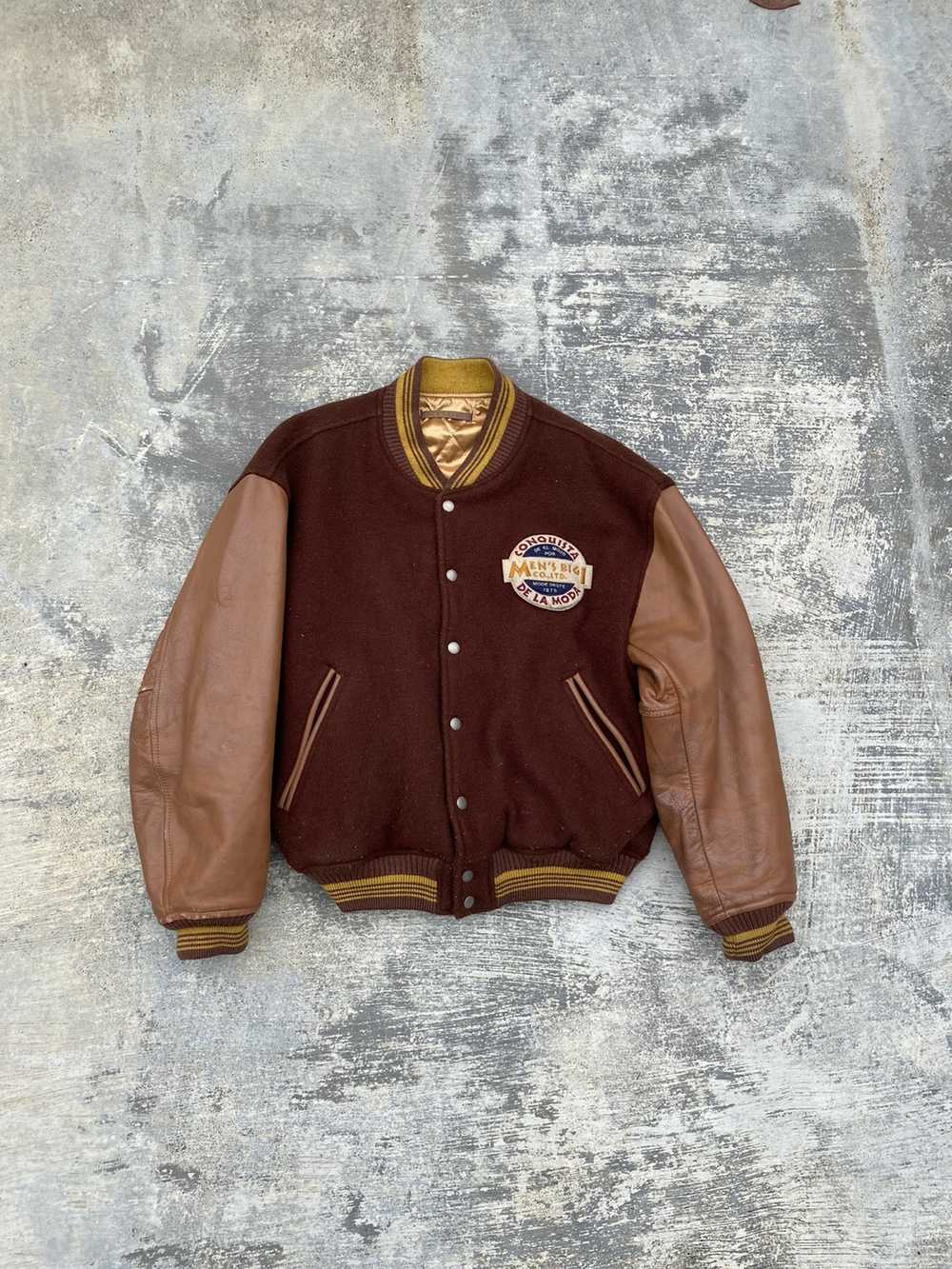 Bigi × Japanese Brand × Varsity Jacket VINTAGE ME… - image 2