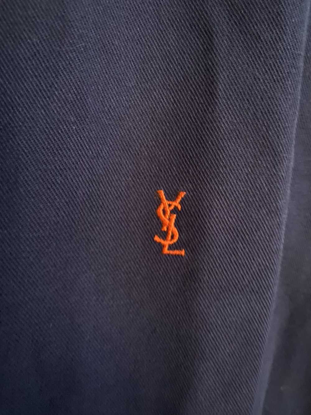 Vintage × Yves Saint Laurent 90s YSL Jacket Cotto… - image 3