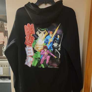 Yu Yu Hakusho Men's Black Hoodie Sweatshirt Adult… - image 1