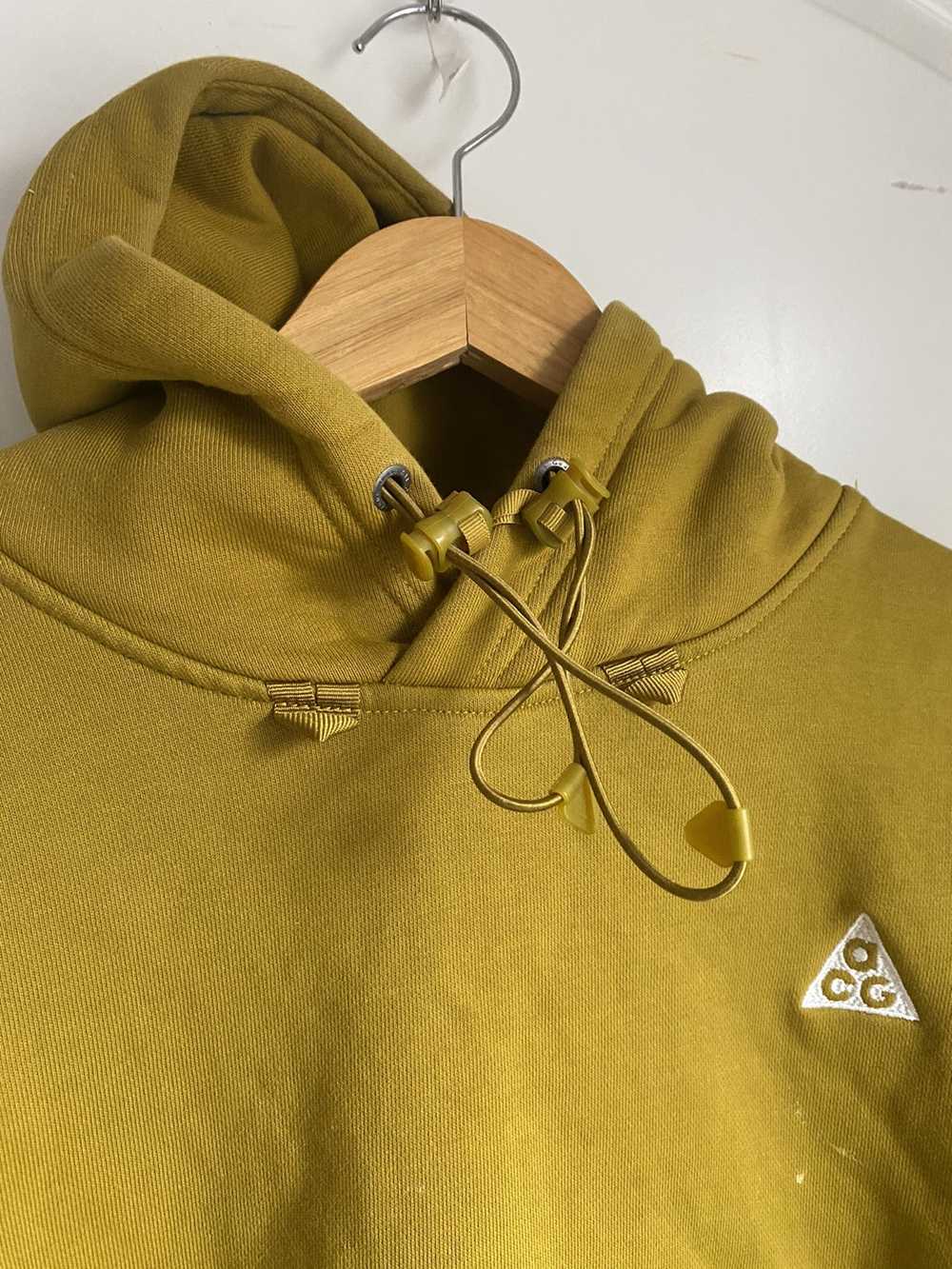 Nike ACG Mustard Yellow ACG hoodie - image 2
