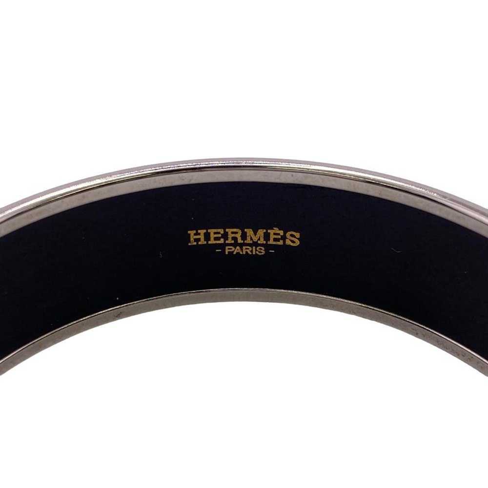 Hermes HERMES Enamel GM Bangle Pink Ladies - image 3