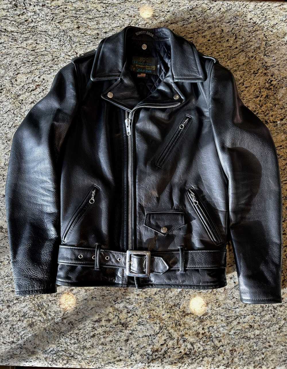 Schott Schott Perfecto leather jacket - image 4
