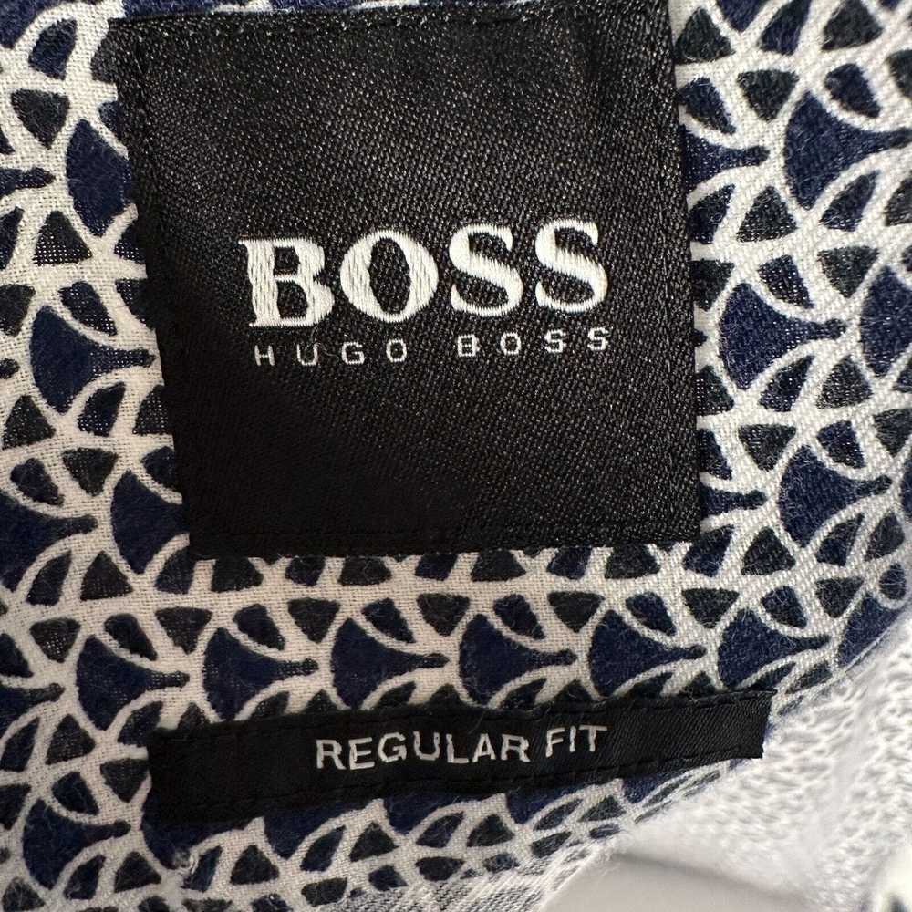 Hugo Boss Hugo Boss Lukas F Shirt M Black Blue Wh… - image 8