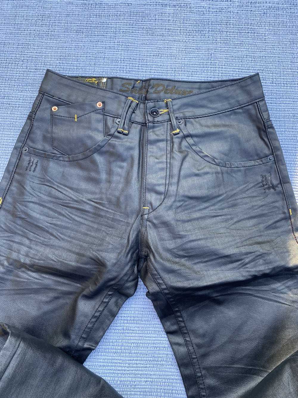 Japanese Brand sabi sabi deluxe wax jeans - image 2