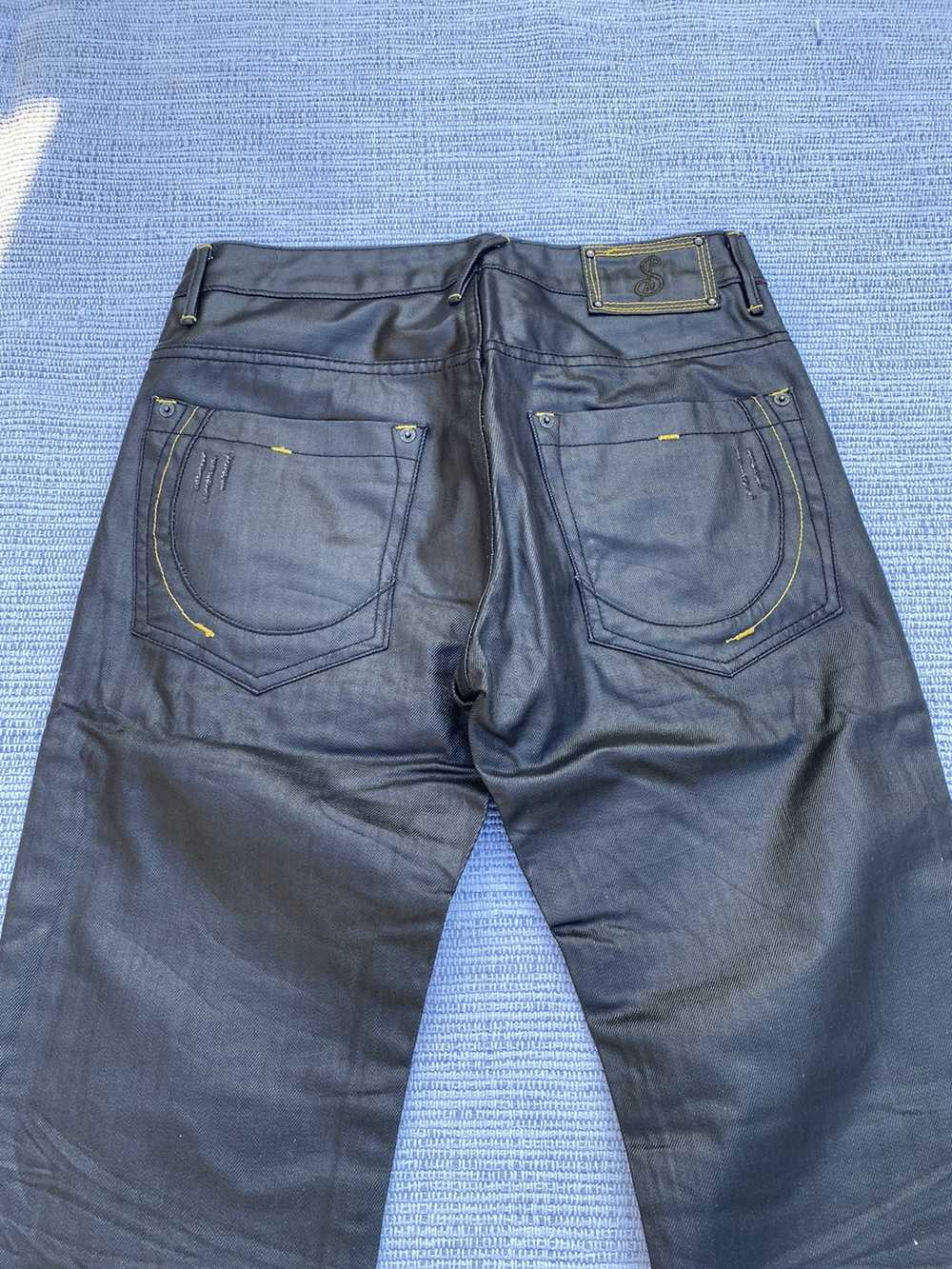 Japanese Brand sabi sabi deluxe wax jeans - image 4