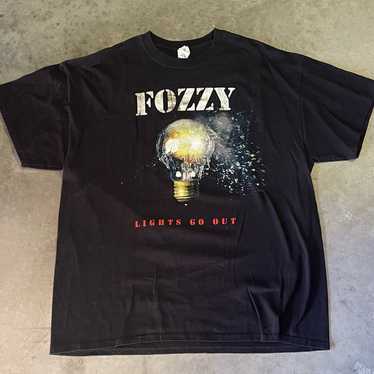 Anvil Vintage FOZZY Lights Go Out Graphic T-shirt - image 1