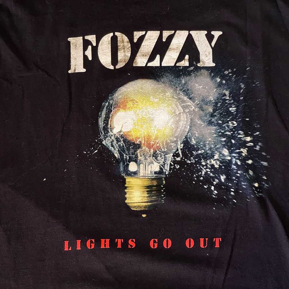 Anvil Vintage FOZZY Lights Go Out Graphic T-shirt - image 2