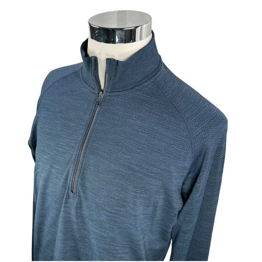 Lululemon Lululemon Half Zip Pullover XL Blue Moc… - image 3