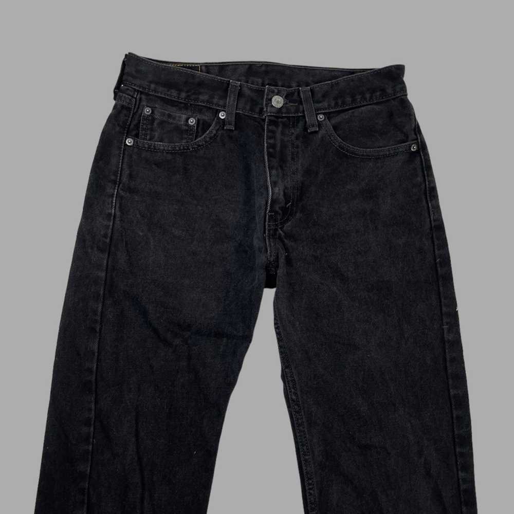 Levi's × Vintage Vintage Levi’s 505 black denim j… - image 4