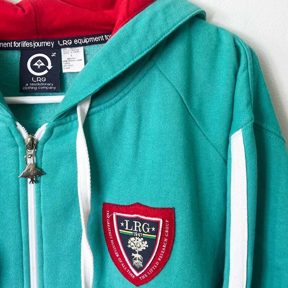 Lifted Research Group Vintage Varsity Zip Sweatsh… - image 4