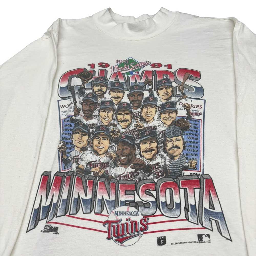 Salem Sportswear × Vintage Vintage Minnesota Twin… - image 2