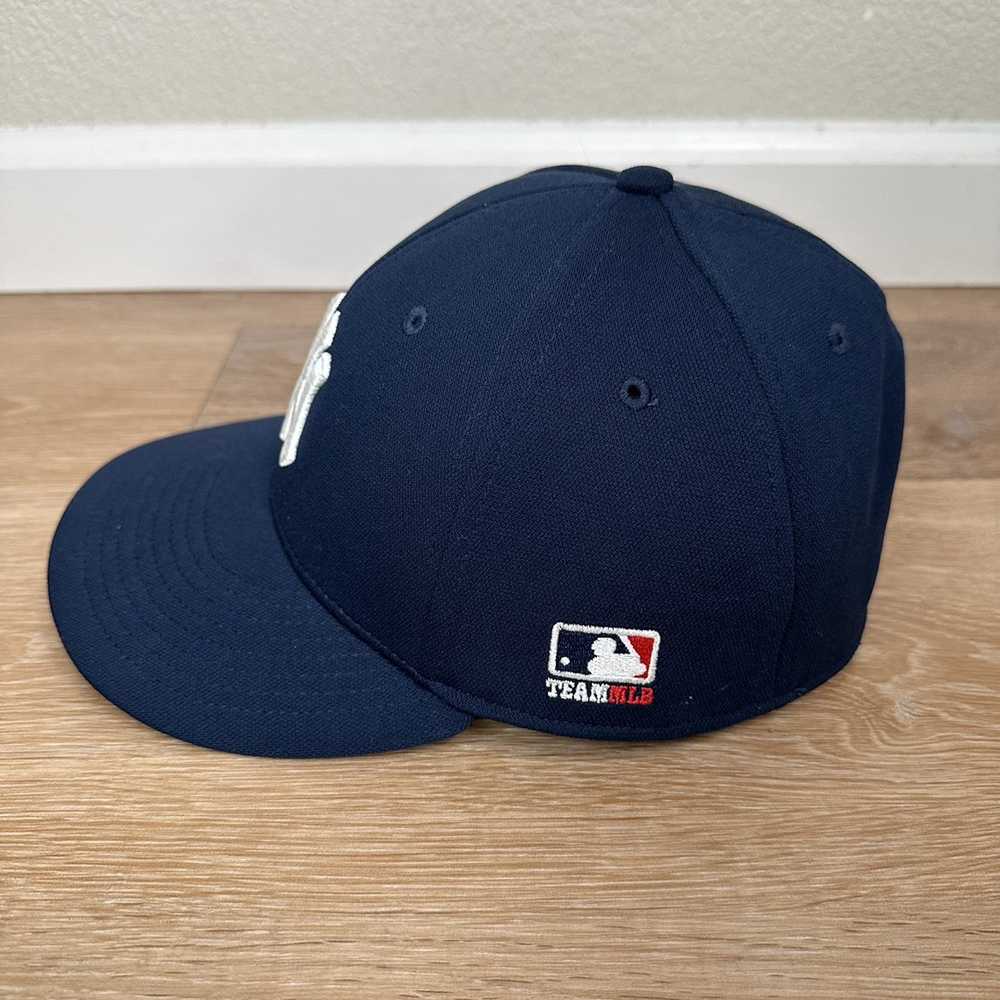 MLB Yankees Navy Blue Flex Fit Hat - image 3