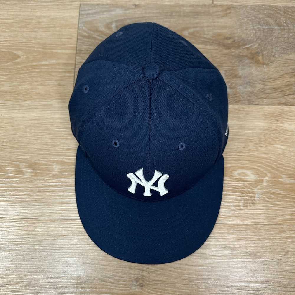 MLB Yankees Navy Blue Flex Fit Hat - image 6