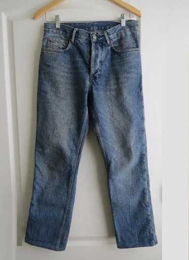 Our Legacy Streak Wash Blue Denim Jeans size 30