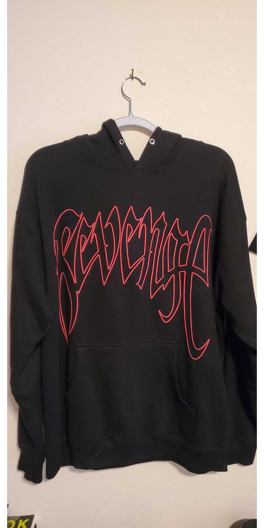 Revenge red outline hoodie - image 1