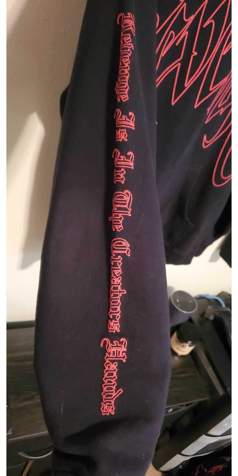 Revenge red outline hoodie - image 5