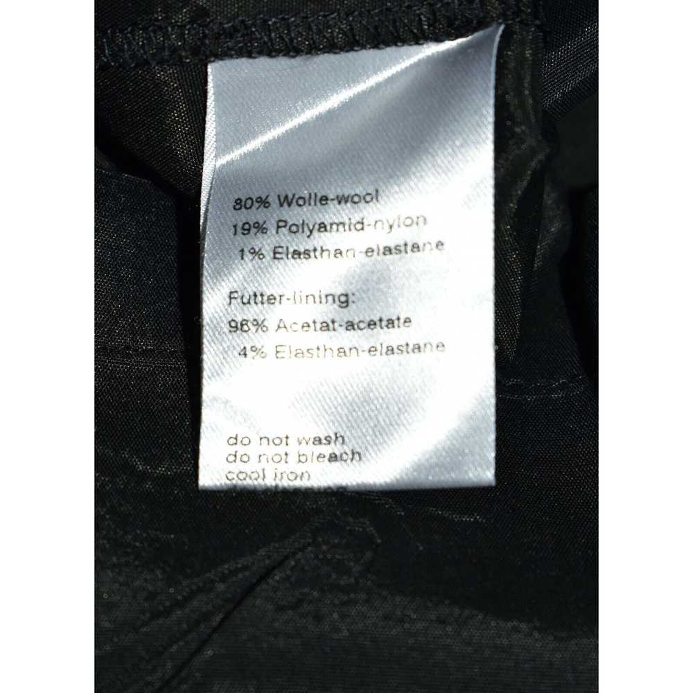 Akris AKRIS Gray Wool Tweed Slash Zip Pockets Str… - image 7