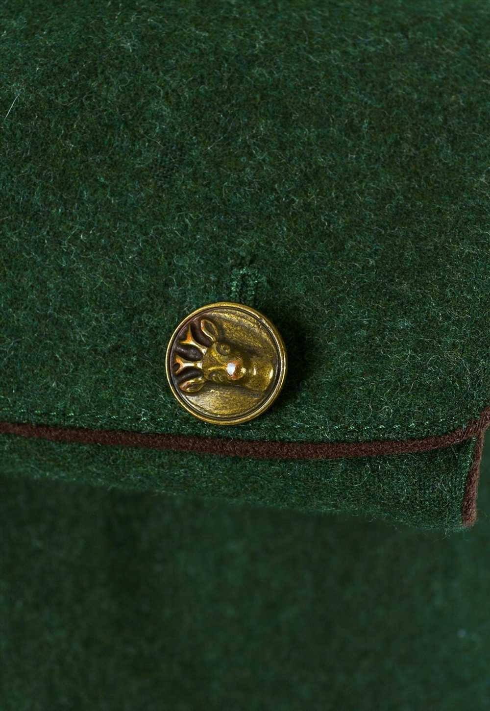 Bogner Wool Coat Button Up Jacket Long Overcoat G… - image 4