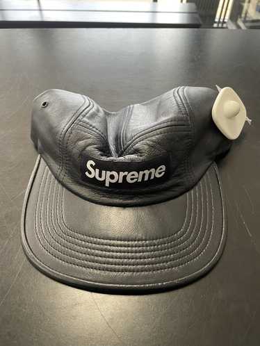 Supreme SUPREME LEATHER CAMP HAT