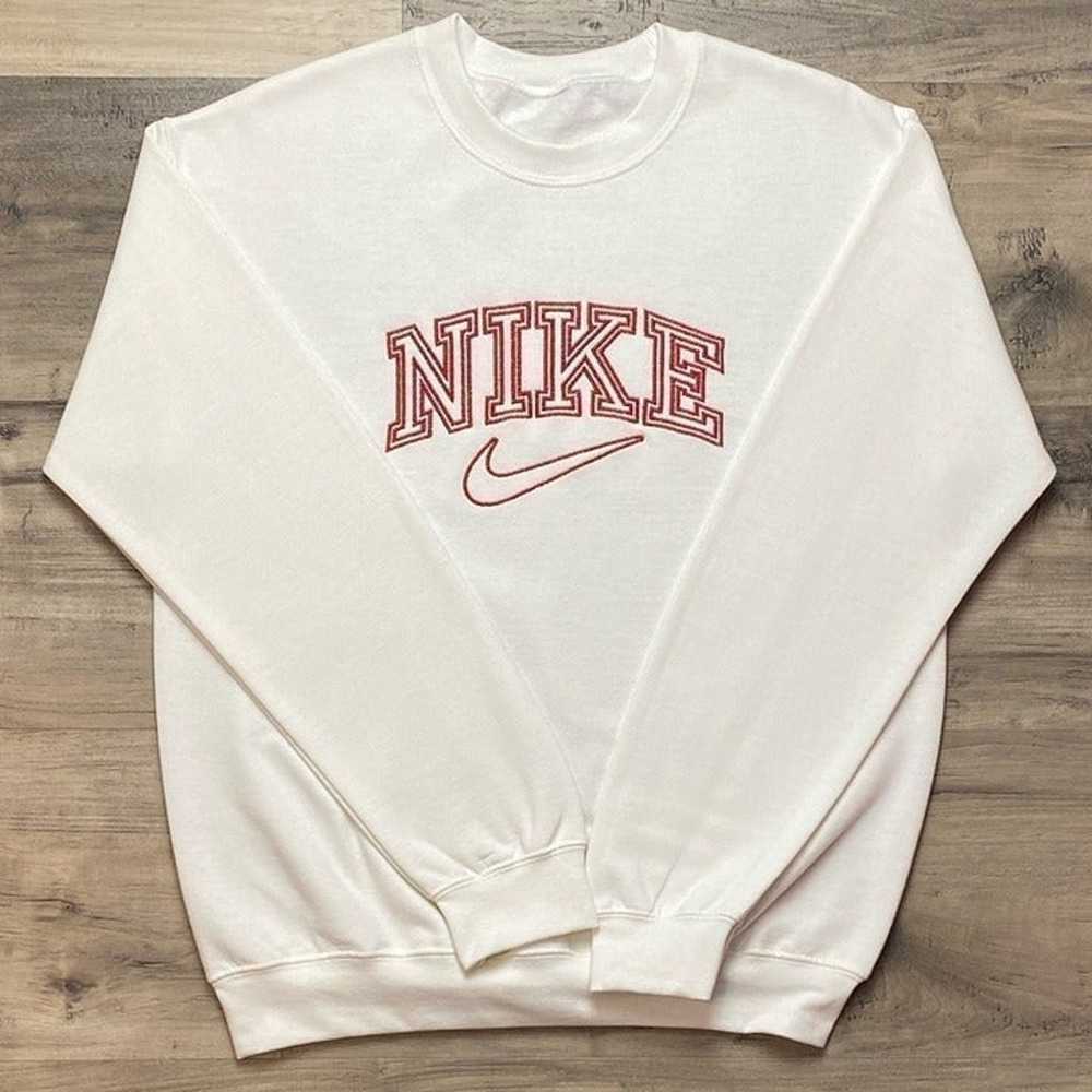 Men’s Red Nike Sweatshirt Size Small - image 1