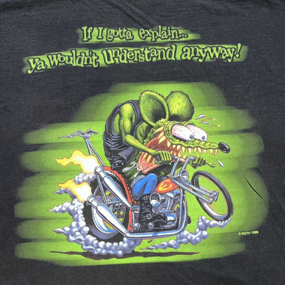 Vintage Vintage Rat Fink 1998 Edd Roth Screenprint Tee - Gem