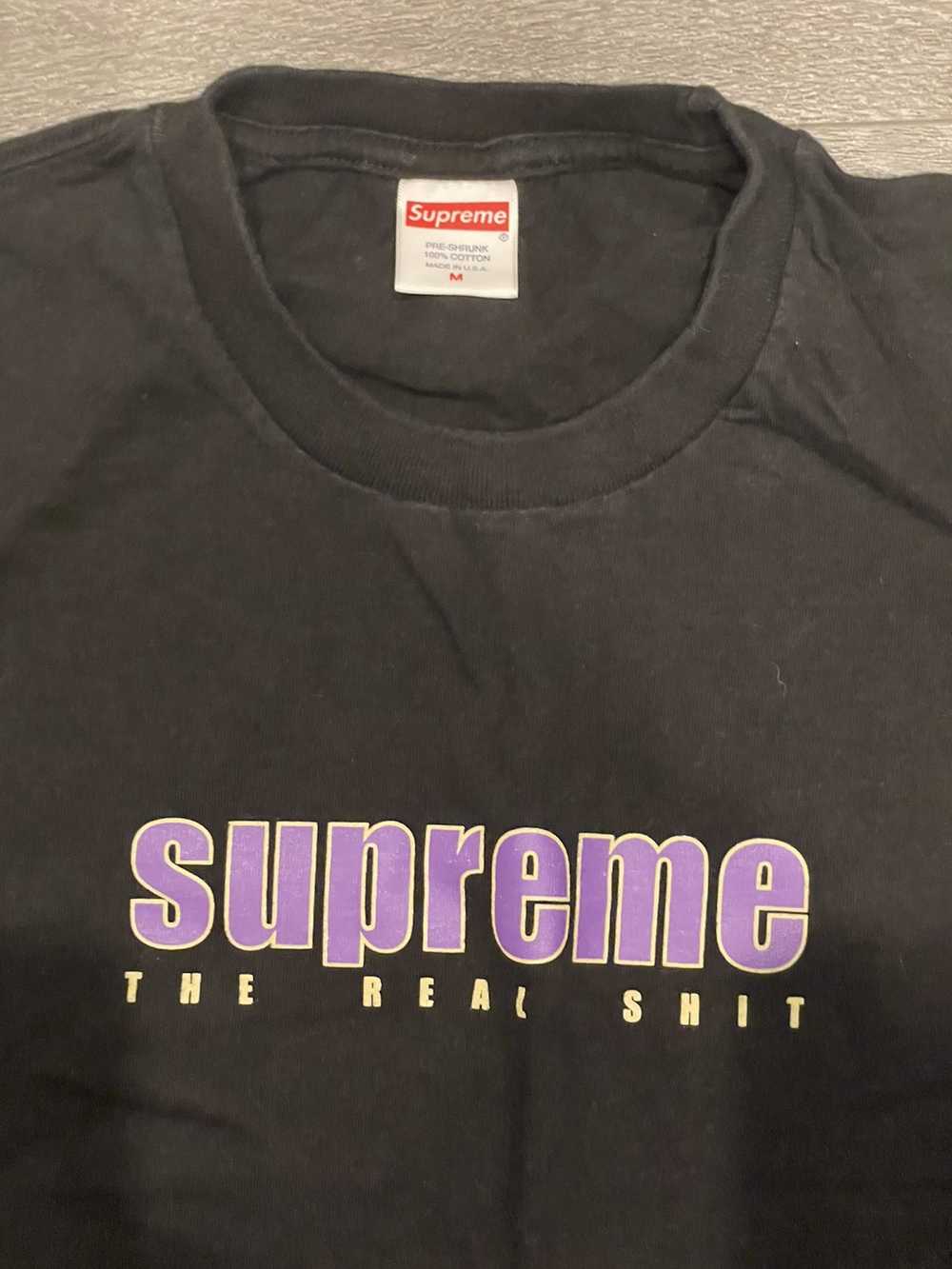 Supreme Supreme The Real Shit L/S Tee Black Size … - image 2