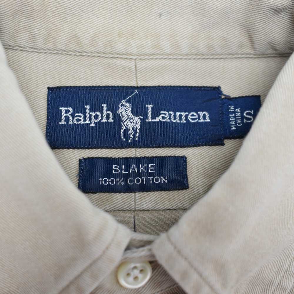 Polo Ralph Lauren Polo Vintage 90s Beige Twill Bu… - image 3