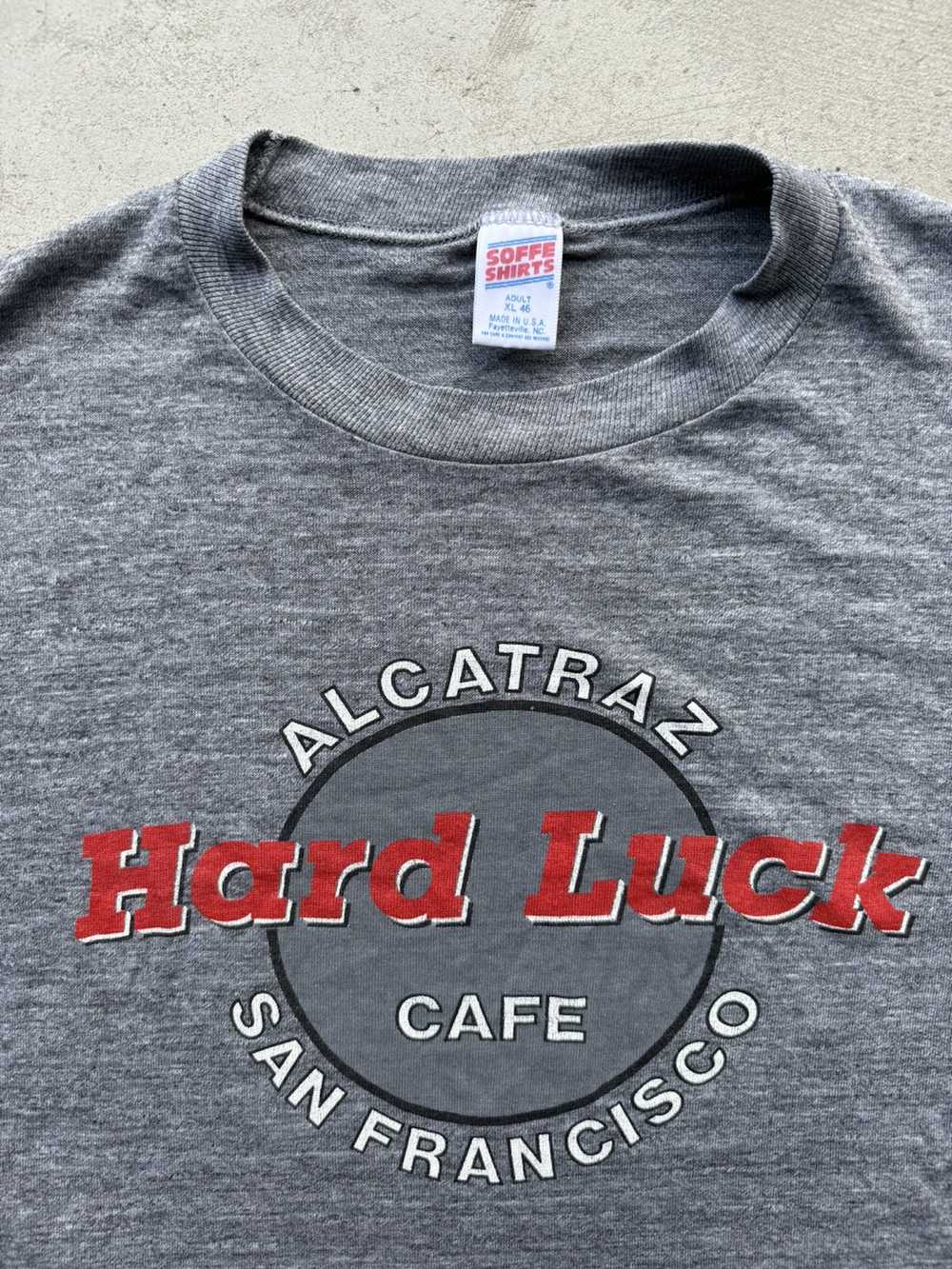 Humor × Vintage 80’s ALCATRAZ Hard Luck Caffe Hum… - image 2