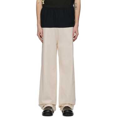Raf Simons Straight Fit Pants With Horizontal Cut - image 1