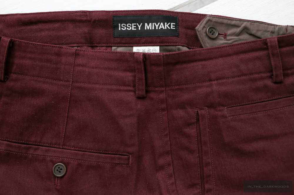 Issey Miyake Purple Issey Miyake cotton pants - image 5