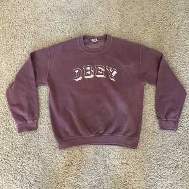 Obey crew neck