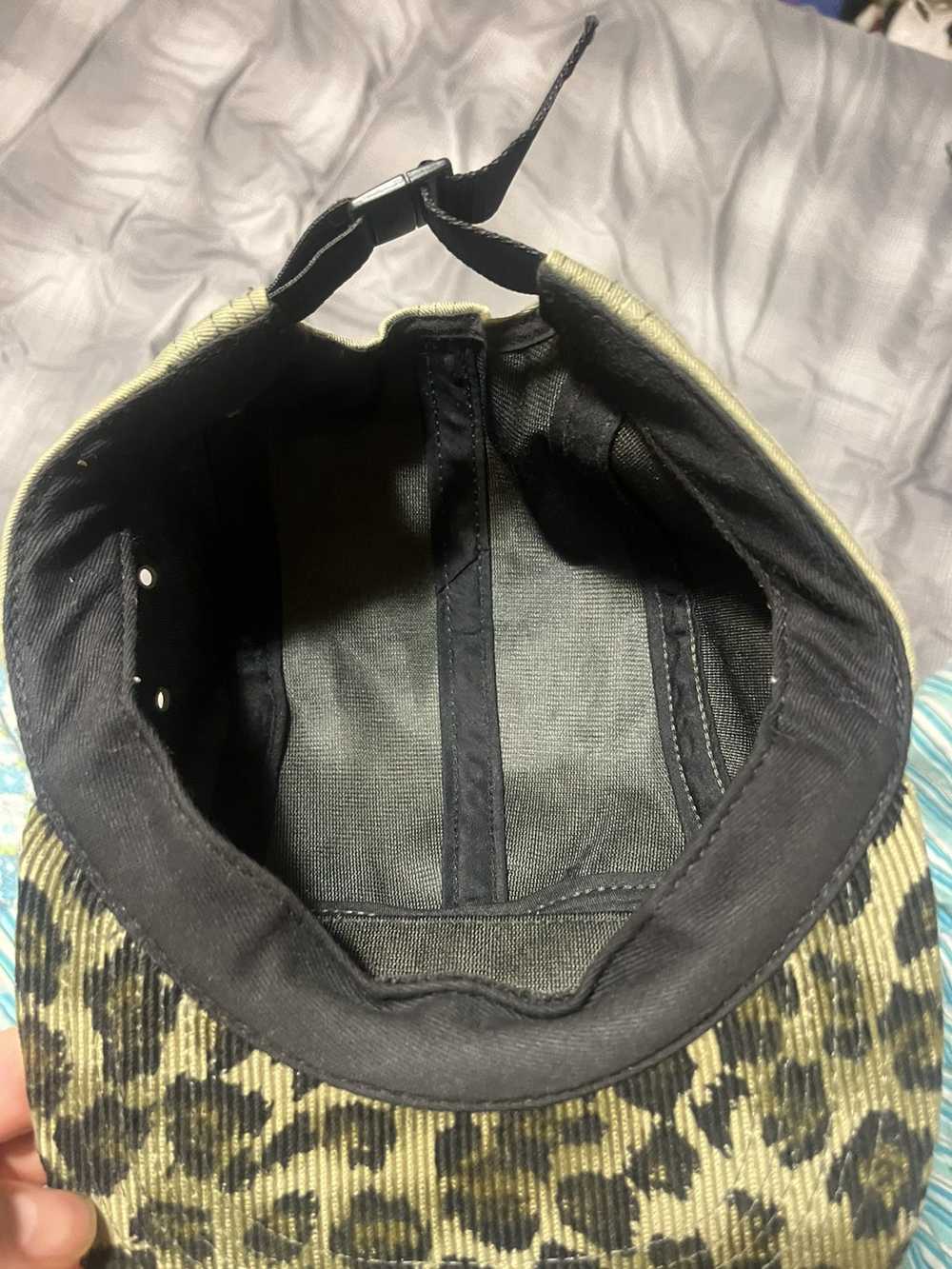 Supreme Supreme Olive Leopard Print Camp Cap - image 3