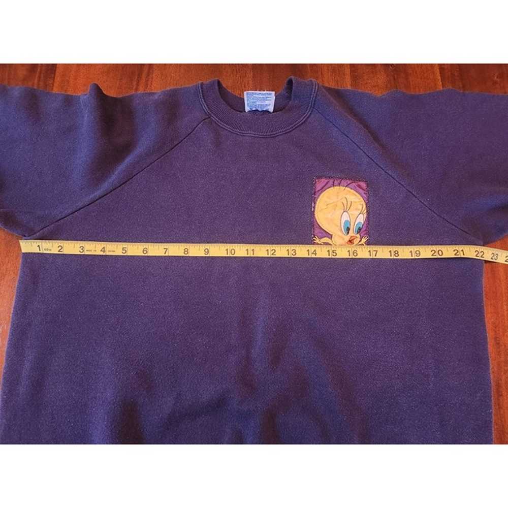 Vintage 1995 Womens Tweety Bird Sweater Crewneck … - image 8