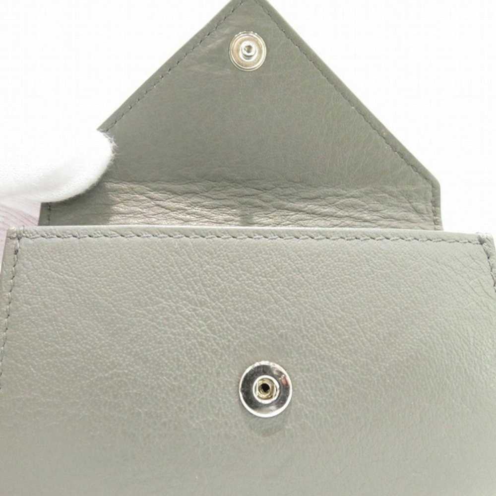 Balenciaga BALENCIAGA Paper Mini Wallet 391446 Tr… - image 8