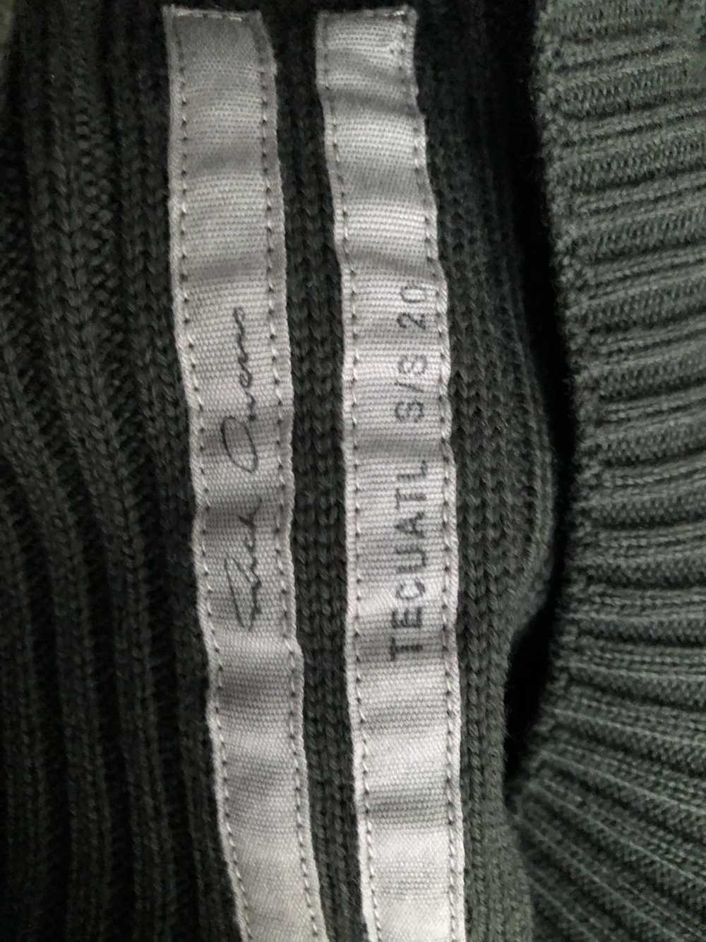 Rick Owens SS20 Tecuatl Wool Fisherman Sweater ON… - image 3