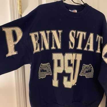 Vintage Bedazzled Penn State Crewneck Sweatshirt