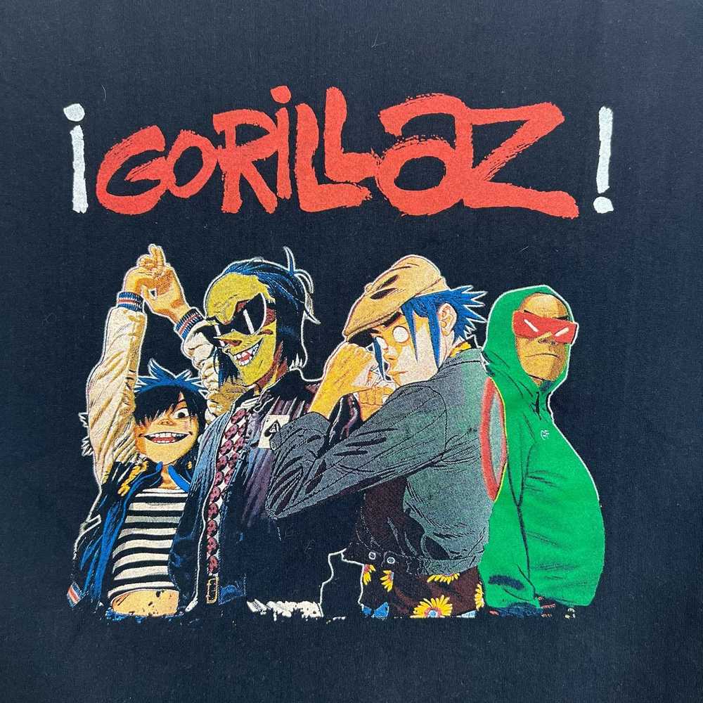 Other Vintage Y2K Gorillaz band tee shirt black (… - image 3