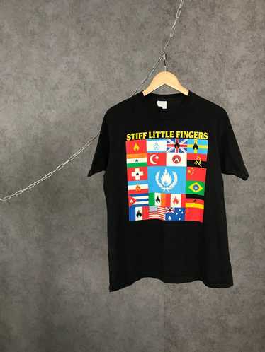 Stiff Little Fingers T-Shirt , Tour shops 1989