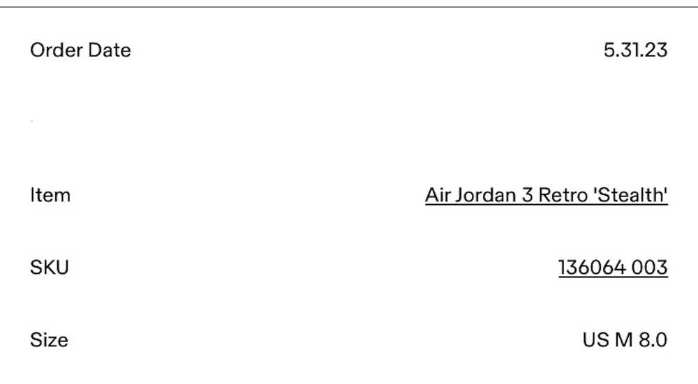 Nike Air jordan 3 Retro ‘Stealth’ 2011 - image 8