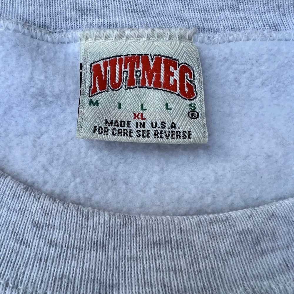 VTG Vintage Notre Dame Nutmeg Made In USA Sweatsh… - image 3