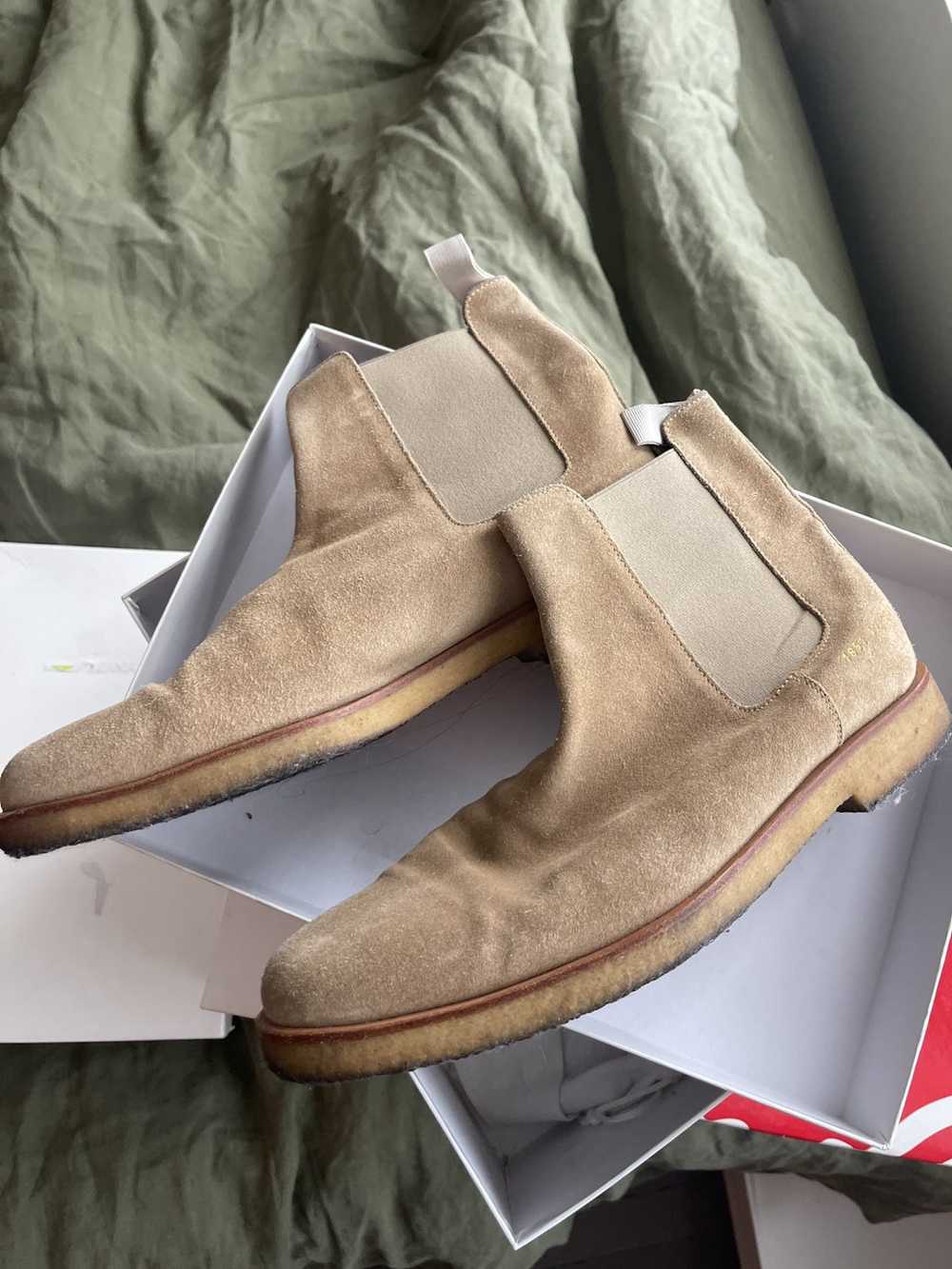 Common Projects Common Project Chelsea Boots Tan … - image 2