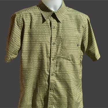 Marmot MARMOT GREEN COLLARED BUTTON DOWN MEDIUM SH