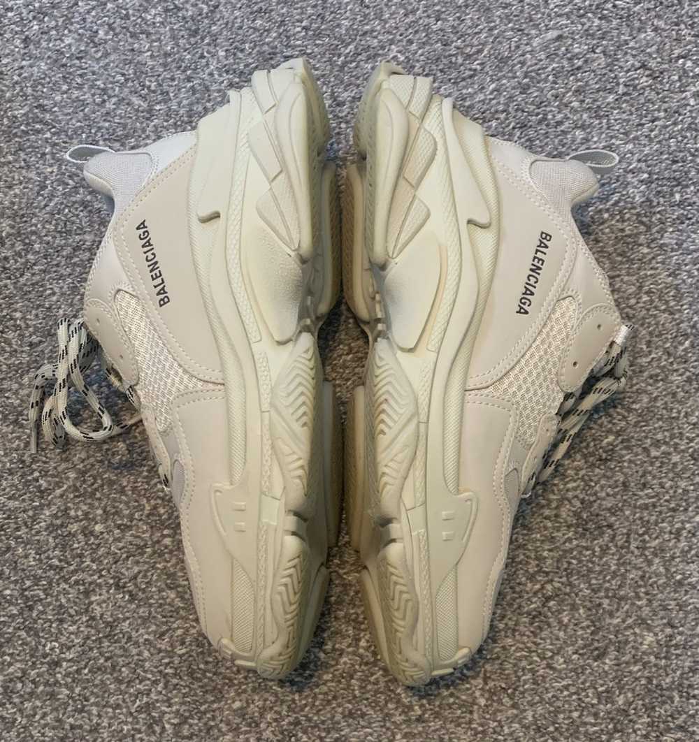 Balenciaga Balenciaga Triple S Biege Size 12/45 G… - image 2