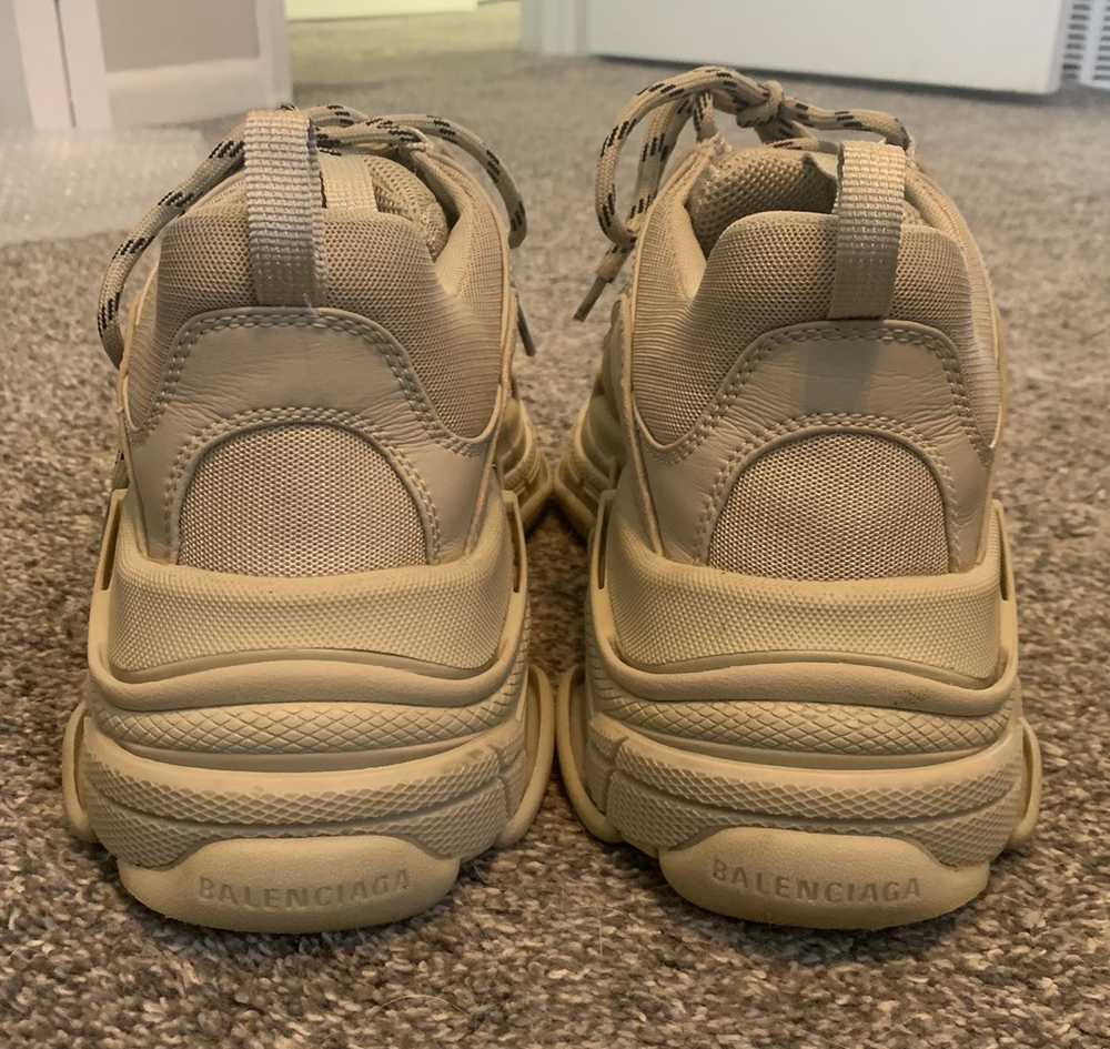 Balenciaga Balenciaga Triple S Biege Size 12/45 G… - image 4