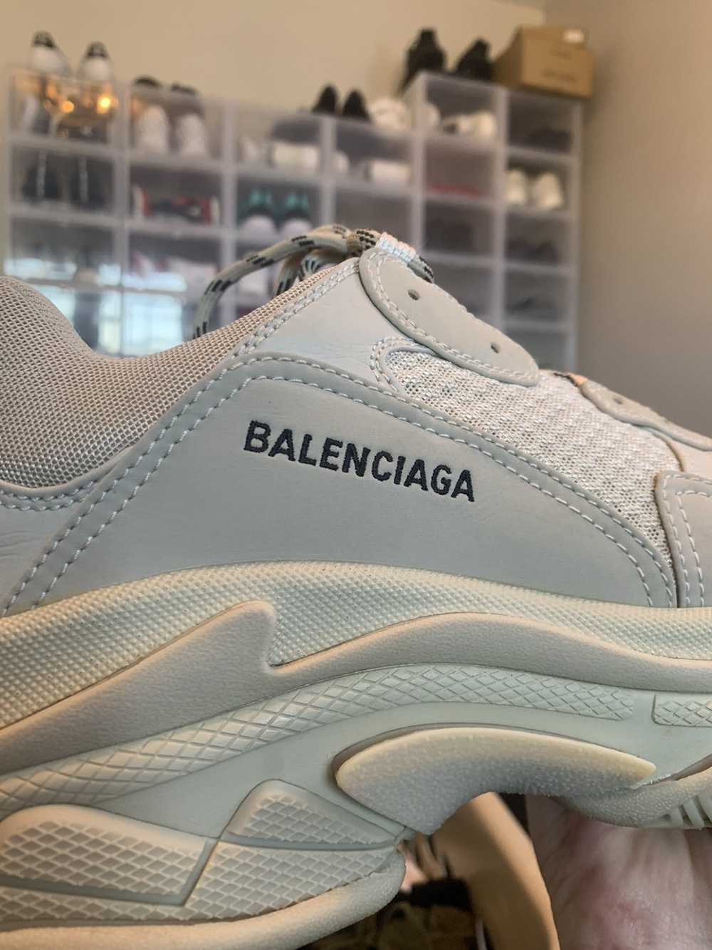 Balenciaga Balenciaga Triple S Biege Size 12/45 G… - image 7