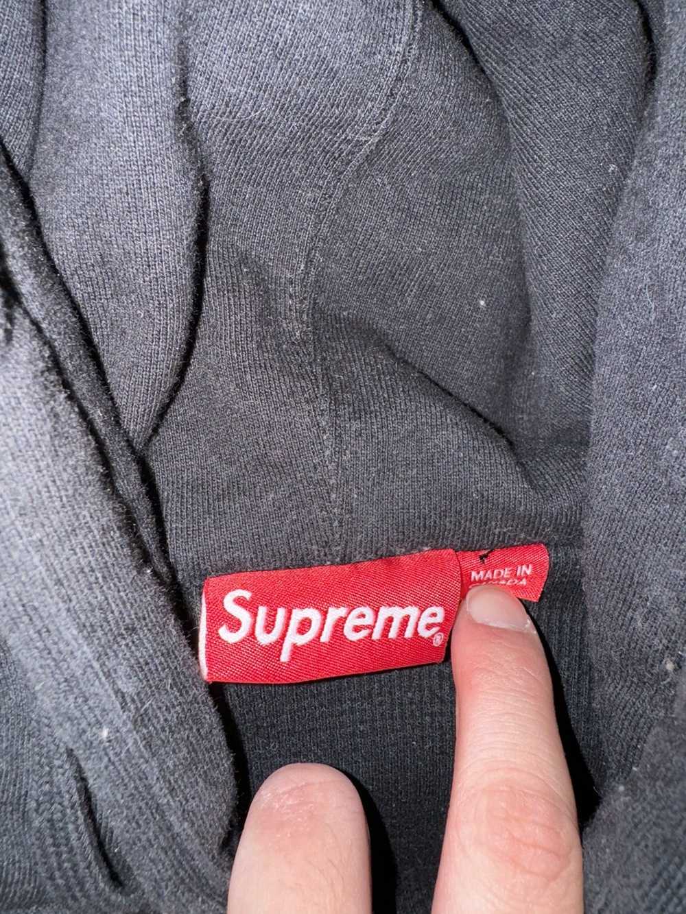 Supreme Supreme Script Zip-up Hoodie - image 6